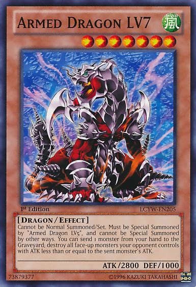 yu gi oh drago armato lv 7|armed dragon lv7.